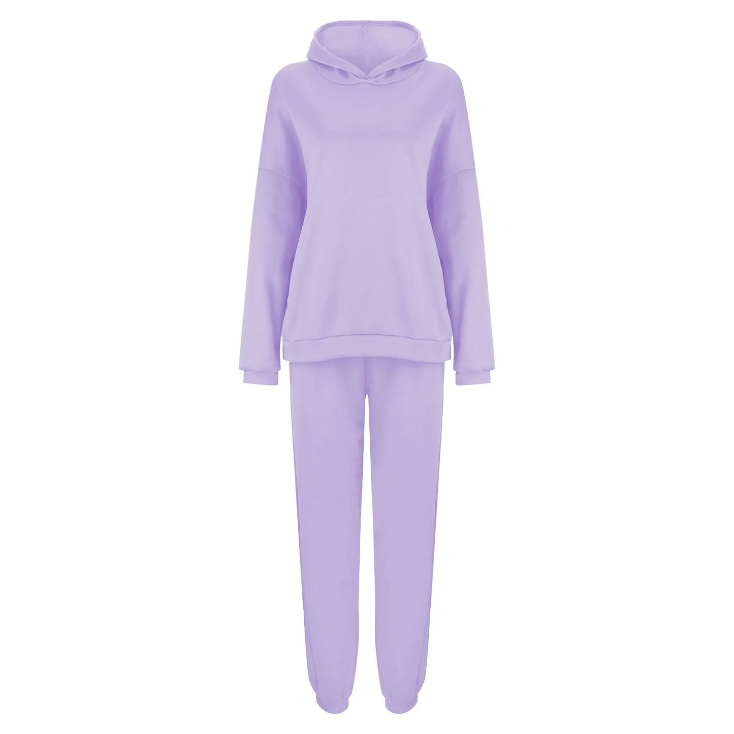Women Set 2Pices Pants Suit Keep Warm Winter.