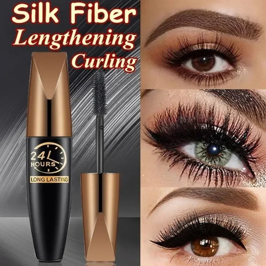 Makeup Cosmetic Mascara Waterproof Anti-sweat Lengthens Eyelashes Extension