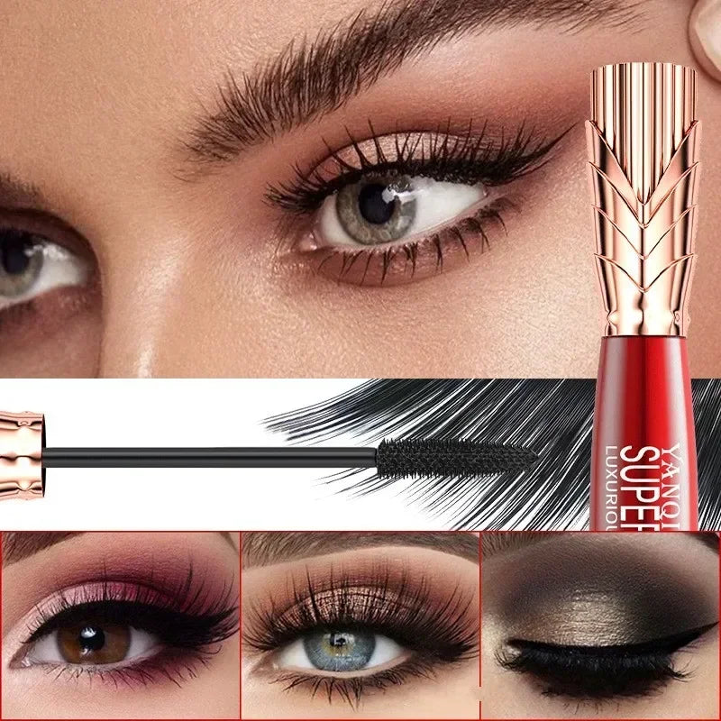 Makeup Cosmetic Mascara Waterproof Anti-sweat  Lengthens Eyelashes Extension