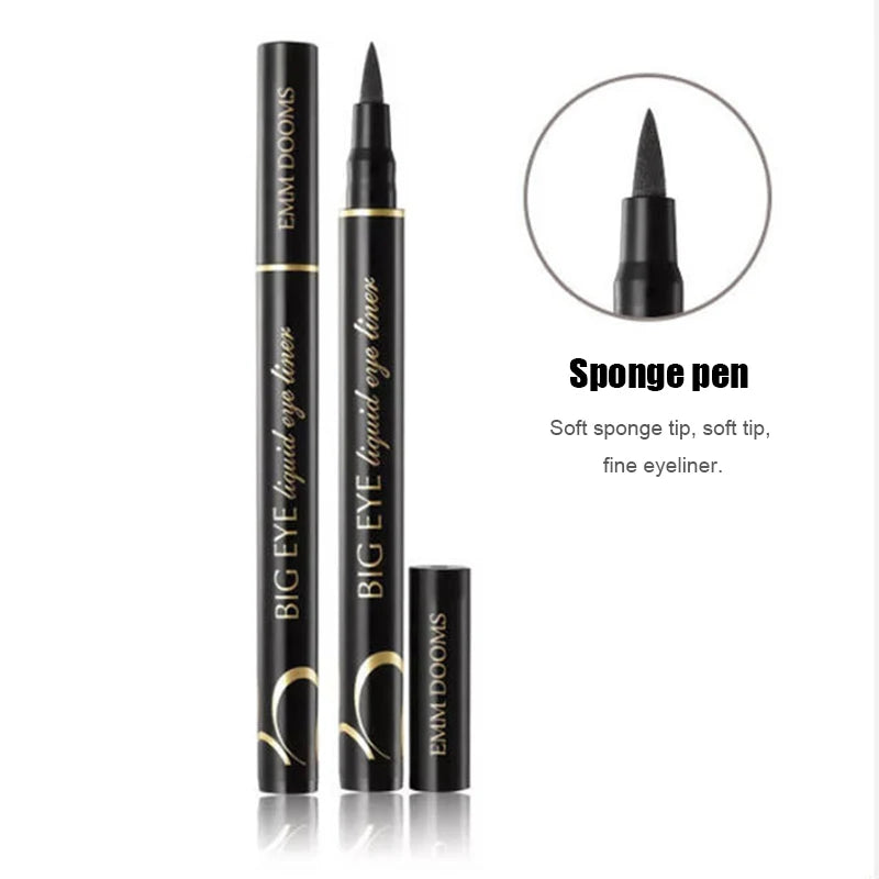 Eyeliner Liquid Pen Waterproof Long Lasting Quick Drying Beauty Matte Eyeliner.