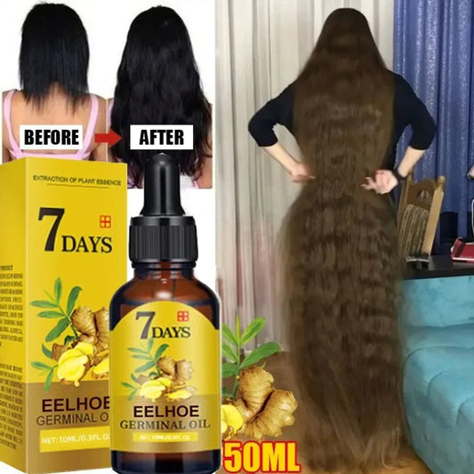 Fast Hair Growth Hair Oil Treatment Anti Hair Loss Men Women Scalp Treatment Serum Products